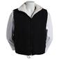 Juniors Almost Famous(tm) Reversible Sherpa Puffer Vest - image 1