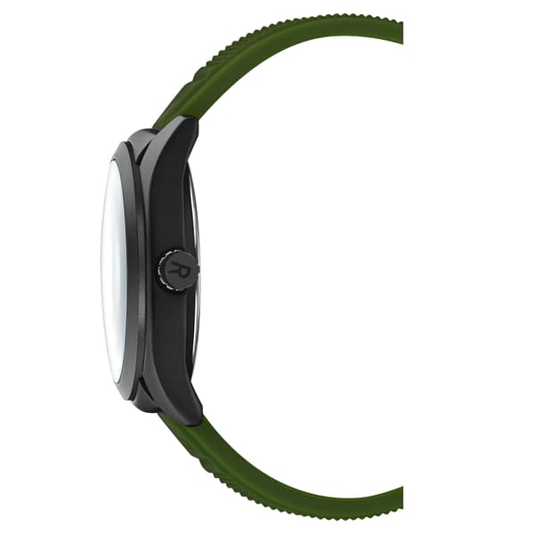 Mens Kenneth Cole&#174; Reaction&#8482; Green/Gunmetal Watch - RK50899006