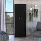 FM FURNITURE Glasglow Black Armoire - image 2