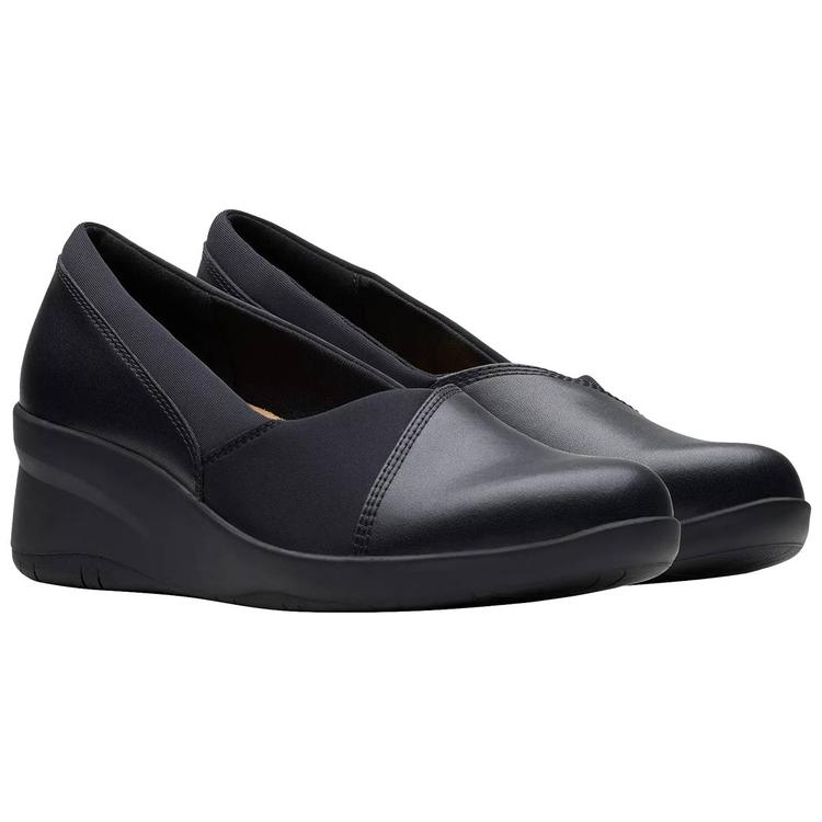 Womens Clarks Suttyn Walk Wedge Heel