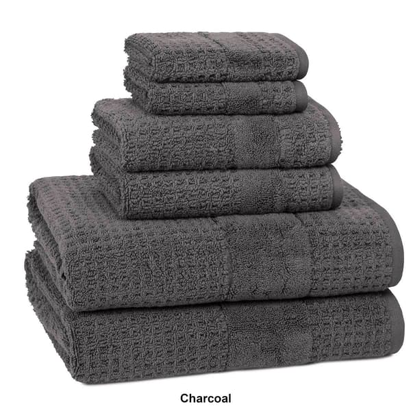 Cassadecor Checkered 6pc. Towel Set Collection