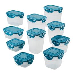 Rachael Ray 20pc. Leak-Proof Stacking Food Storage Container Set