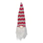 Northlight 8in. LED Red & Grey Gnome Head Christmas Ornament - image 1