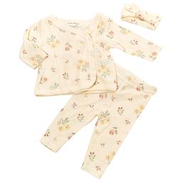 Baby Girl (NB-9M) Willow & Whimsy(R)  3pc. Floral Take Me Home Set