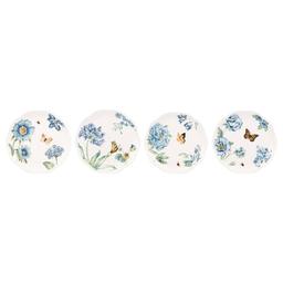 Lenox(R) Butterfly Meadow(R)  Blue 4pc. Dessert Plate Set