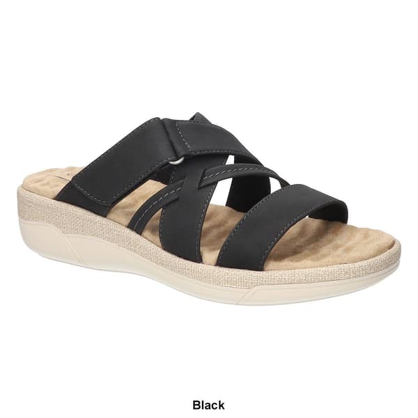 Womens Easy Street Paola Comfort Platform Slide Sandals