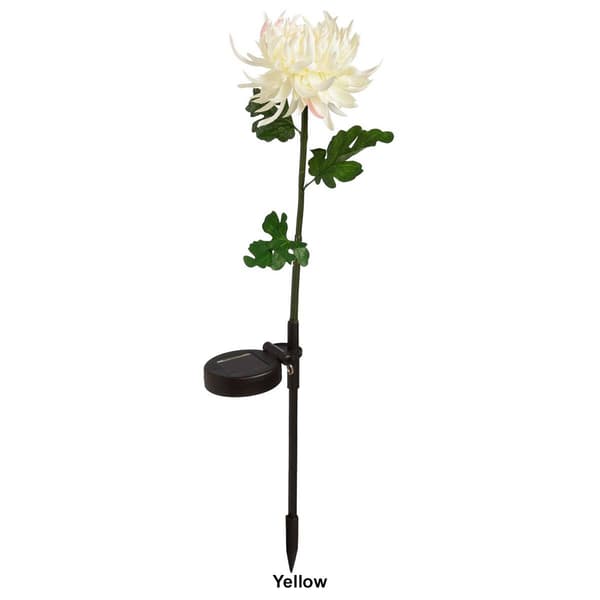 Evergreen Solar Artificial Flower Garden Stake