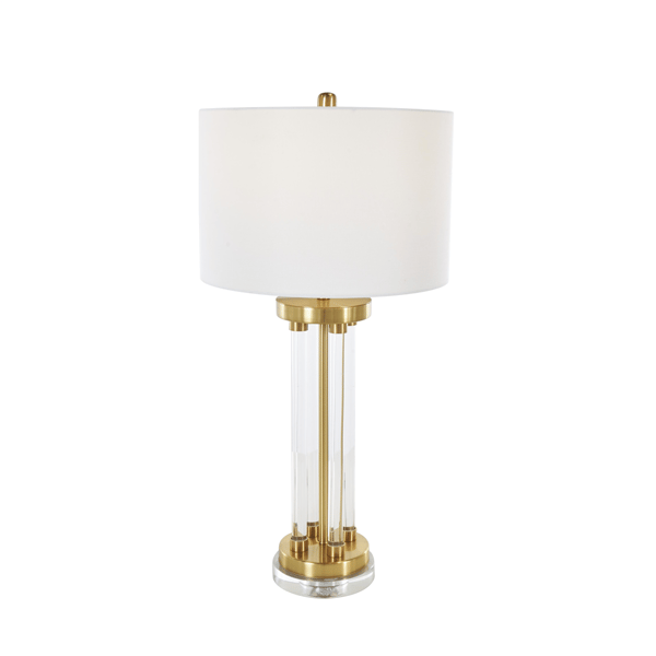9th & Pike® Glam Clear Crystal Table Lamp - image 