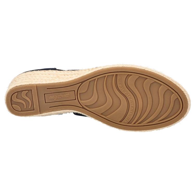 Womens Easy Street Pari Espadrilles Wedges Sandals
