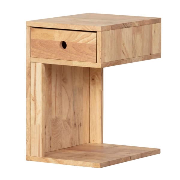 South Shore Sweedi Natural Solid Wood Nightstand - image 