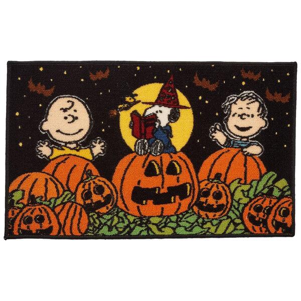 Nourison Peanuts Halloween Patch Accent Rug - image 