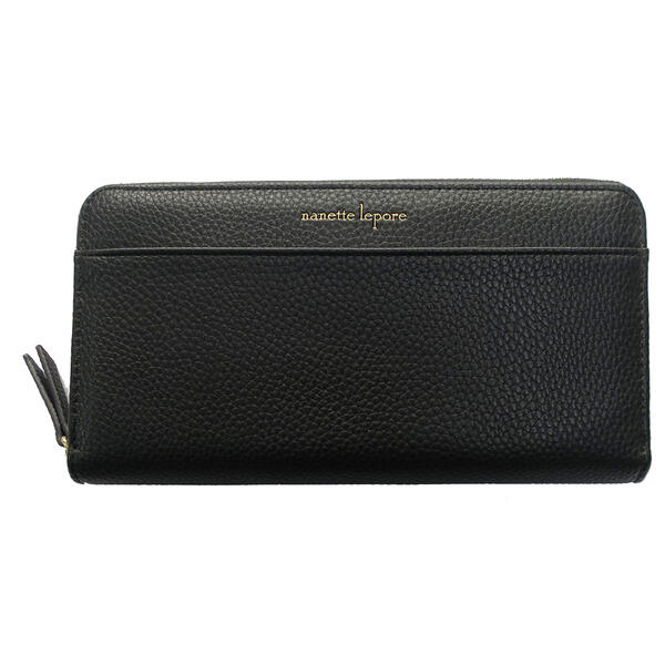 Womens Nanette Lepore Callie Solid Zip Continental Wallet - image 