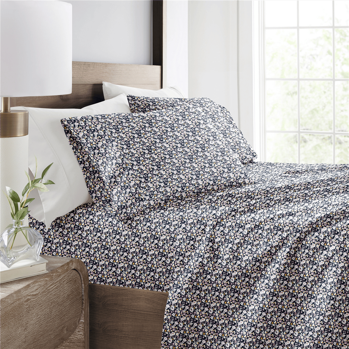 Open Video Modal for Soft Essentials 4pc. Ultra Soft Delicate Floral Dream Sheet Set