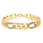 American Exchange Gold Figaro Chain/Bracelet & Earrings Set - image 5