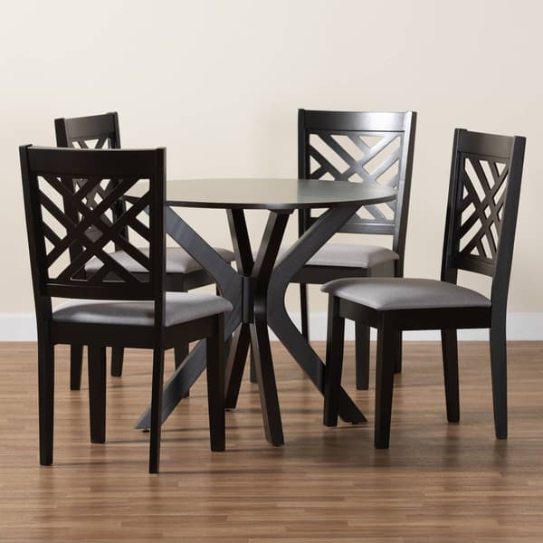 Baxton Studio Norah Modern 5pc. Dining Set