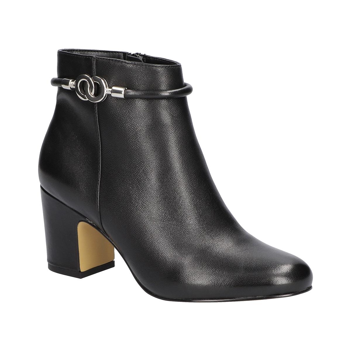 Womens Bella Vita Diaz Leather Ankle Boots