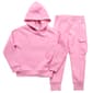 Girls &#40;4-6x&#41; Champion&#40;R&#41; Solid Emblem Hoodie & Cargo Joggers Set - image 1