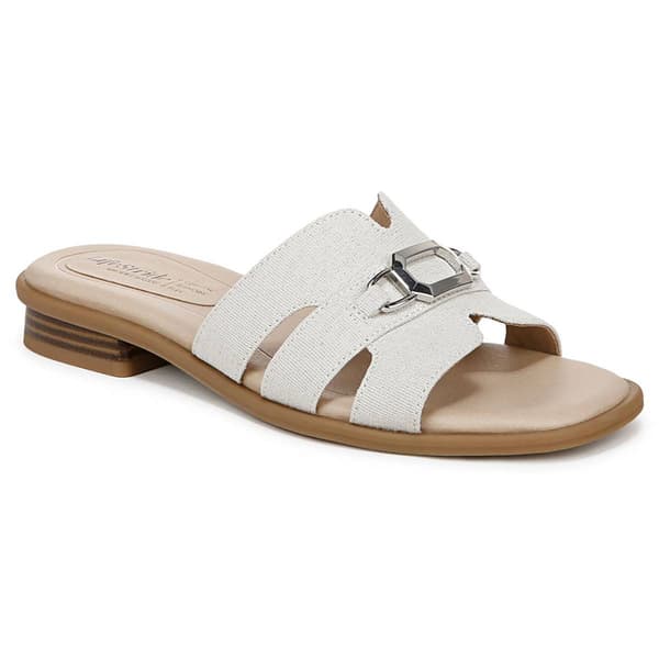 Womens LifeStride Royaltybit Slide Sandals - image 