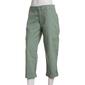 Womens Gloria Vanderbilt Solid Utility Cargo Capri Pants - image 1