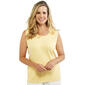 Plus Size Hasting & Smith Basic Solid Round Neck Tank Top - image 1