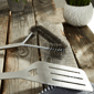 BergHOFF 2pc. Stainless Steel BBQ Brush & Turner Set - image 3