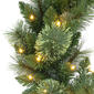 Puleo International 24in. Pre-Lit Battery-Operated Wreath - image 4