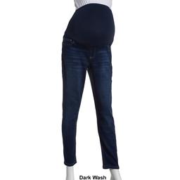 Womens Savi Parker Over The Belly Straight Leg Maternity Jeans