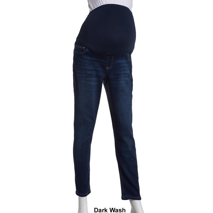 Womens Savi Parker Over The Belly Straight Leg Maternity Jeans