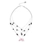 Betsey Johnson Bow & Skull Layered Necklace - image 1