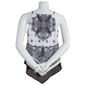 Juniors A. Byer Scarf Paisley Hanky Hem Tank Top - image 2