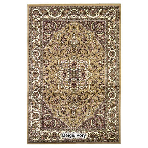 KAS Cambridge Kashan Medallion Rectangular Area Rug