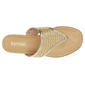 Womens Kensie Abigail Wedge Thong Sandals - image 3