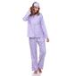 Womens White Mark 3pc. Pajama Set - image 4