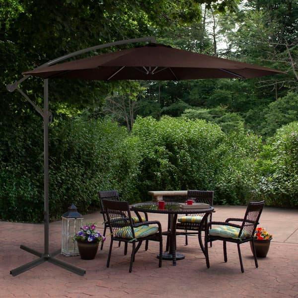 Northlight Seasonal 10ft. Offset Outdoor Patio Umbrella