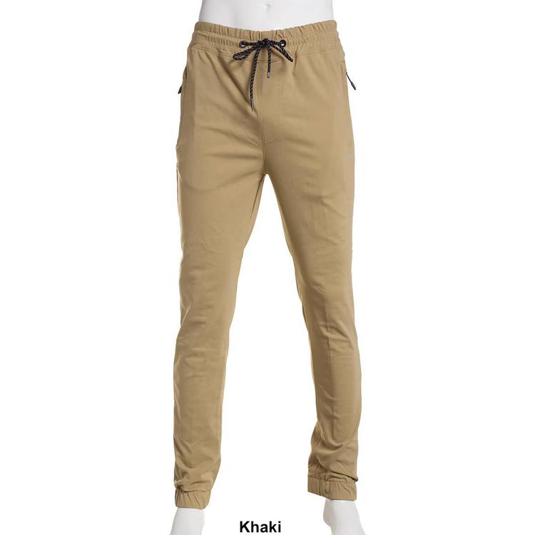 Mens Bola Bonded Joggers with Zipper Pockets