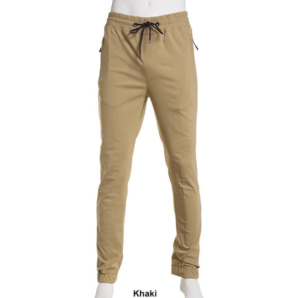 Mens Bola Bonded Joggers with Zipper Pockets