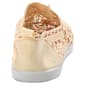 Womens Ashley Blue Crochet Center Gore Slip On Flats - image 3