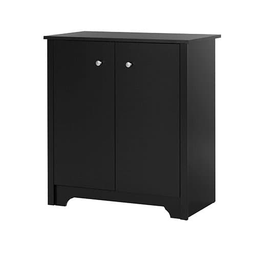 South Shore Vito 2-Door Storage Cabinet - Black - image 