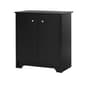 South Shore Vito 2-Door Storage Cabinet - Black - image 1