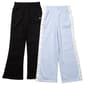 Girls (7-16) Aeropostale 2pk. Wide/Flare Fleece Lined Pants -Blue - image 1