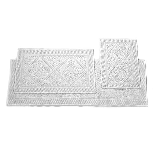 Provence II Cotton Jacquard Bath Rug - image 