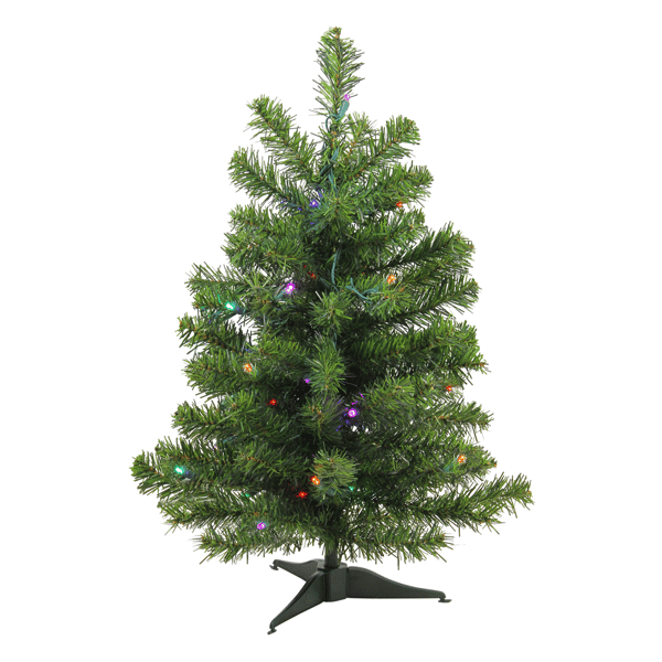 Northlight 2ft. Pre-Lit Medium Canadian Pine Christmas Tree