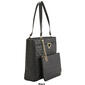 Betsey Johnson Triple Compartment Tote w/ Pouch - image 2