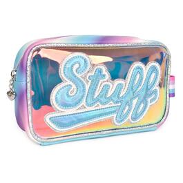 OMG Accessories Stuff Clear Travel Pouch