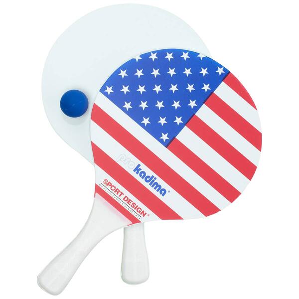 American Flag Kadima Paddles & Ball - image 