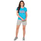 Womens USA Flip Flop Beach Graphic Tee - image 1