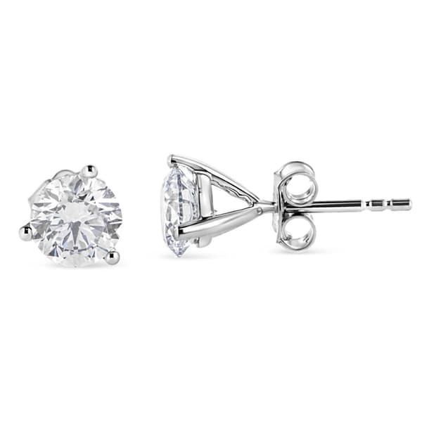 Haus of Brilliance 1ctw. Lab Grown Diamond Stud Earrings