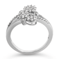 Haus of Brilliance 1/2ctw. Diamond Scatter Composite Bypass Ring - image 5