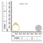 Loveblooms™ Yellow Gold 1/4ctw. Diamond Bypass Ring - image 5