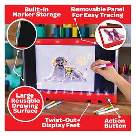 Crayola&#174; Super-Sized Light Board w/ 6 Colored Markers
